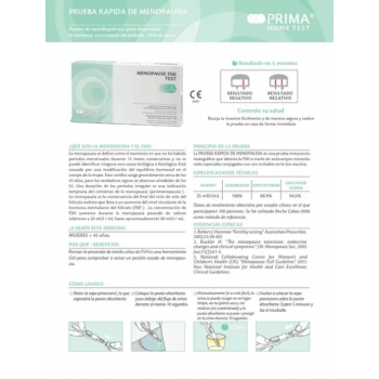 TEST DE MENOPAUSIA FSH...