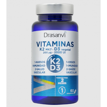 DRASANVI VITAMINA K2 D3  60...