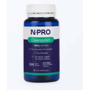 NPRO CLEANPYLORI 60 CAPSULAS