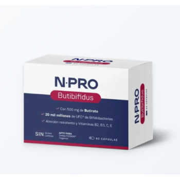 NPRO BUTIBIFIDUS 60 CAPSULAS